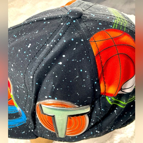 Space Jam Unisex SnapBack Adjustable Baseball Hat Vintage 1996 Movie Jordan - Picture 5 of 8